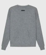 Essentials Overlapped Gray SweatShirt (2)