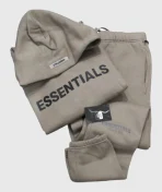 Fear Of God Essential Tracksuit Brown (1)