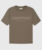 Fear of God Essentials T Shirt Brown (1)