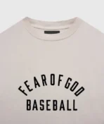 Essentials Fear of God Baseball T Shirt Cream (1)