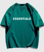 Essentials Fear of God T Shirt Green (1)