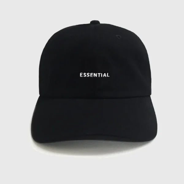 Fear of God Essentials Hat Black (3)