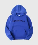 Fear of God Essentials Oversized Hoodie Blue (2)