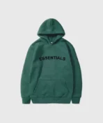 Fear of God Essentials Oversized Hoodie Green (2)